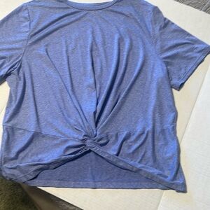 Ladies athletic shirt Sz XL by Stretch the rules.